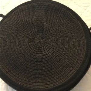 H&M Bags - NWT H&M straw Black round crossbody bag H&M Bags - NWT H&M straw Black round crossbody bag